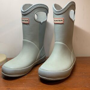 Hunter Rain Boots- Toddler Size 9 light blue